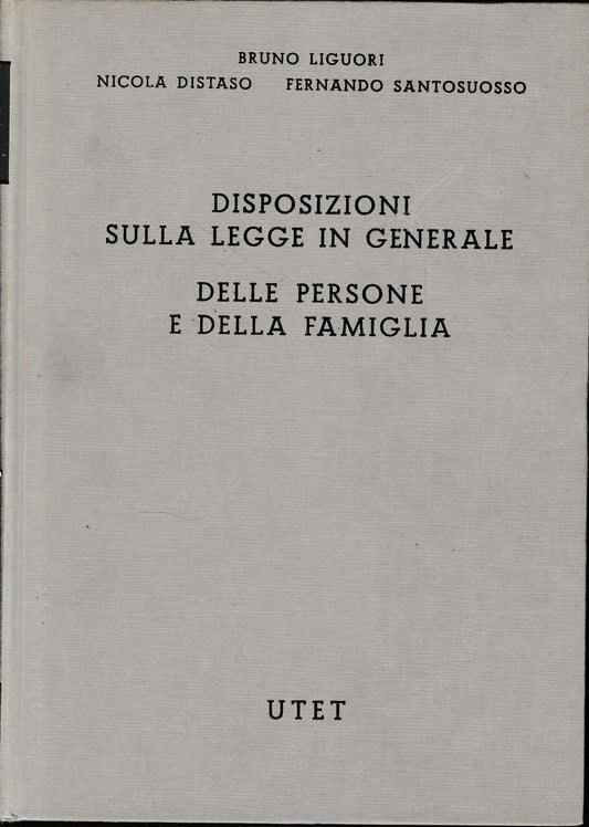 Commentario del Codice Civile (libro 1/1) - copertina