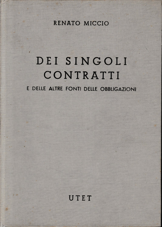 Commentario del Codice Civile (libro 4/4) Dei singoli contratti e delle altre fonti di obbligazioni - copertina