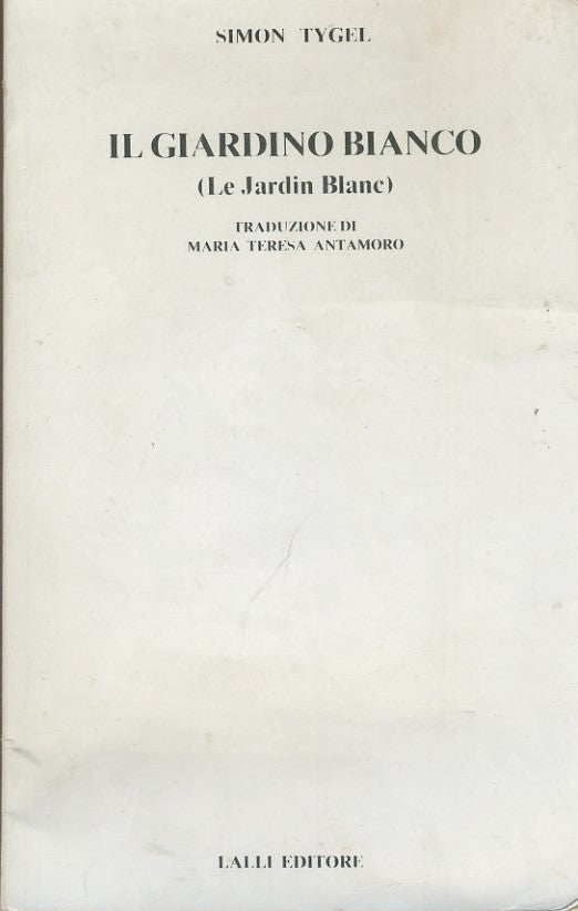 Il giardino bianco - copertina
