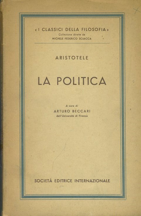 La politica - copertina