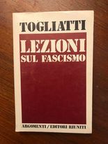 Lezioni sul fascismo - copertina
