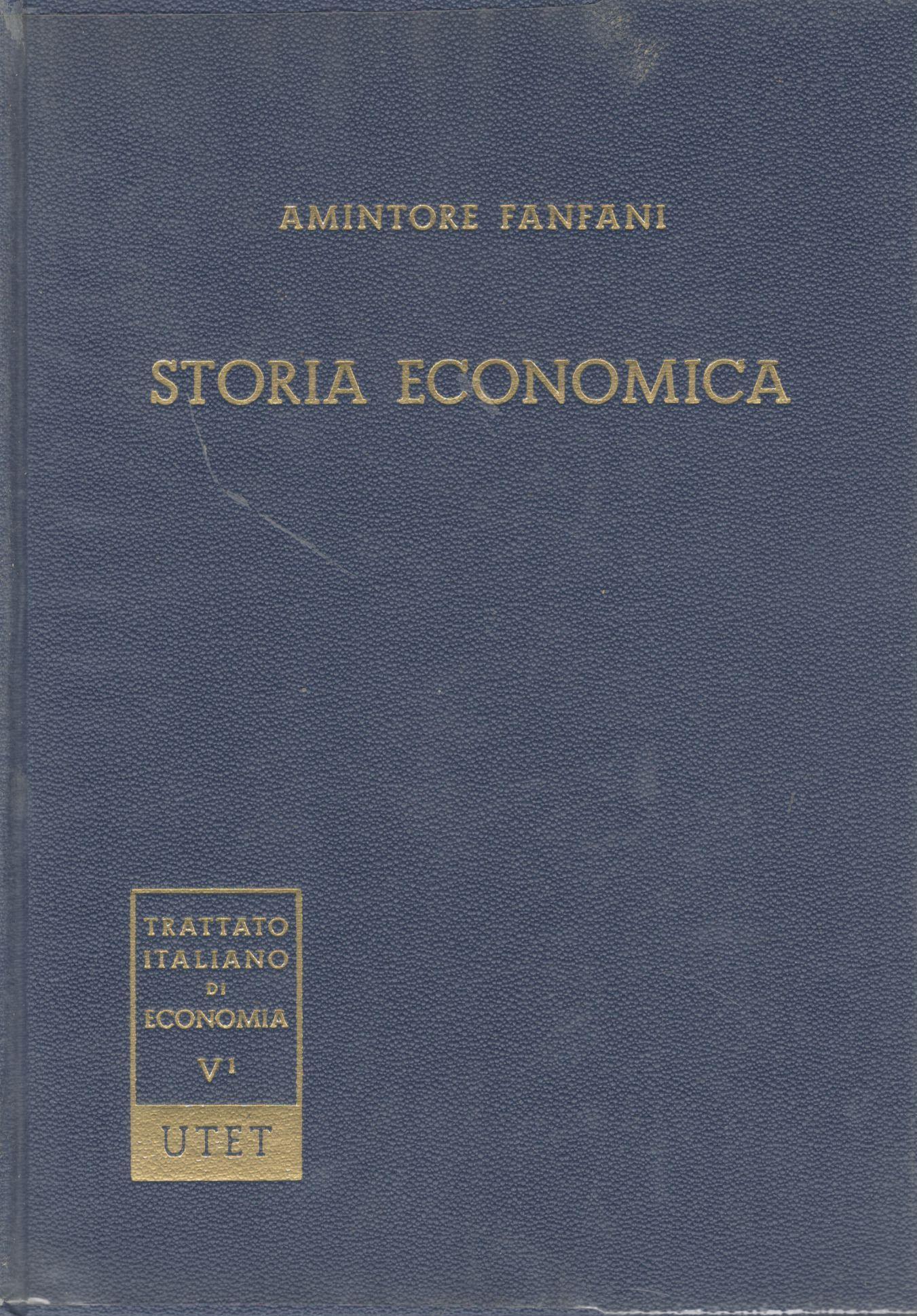Storia economica (parte prima) - copertina