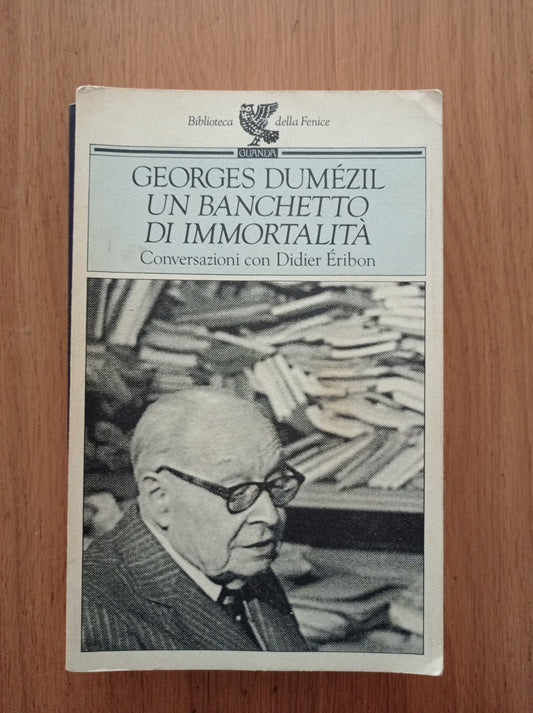 Un banchetto di immortalita : conversazioni con Didier Eribon - copertina