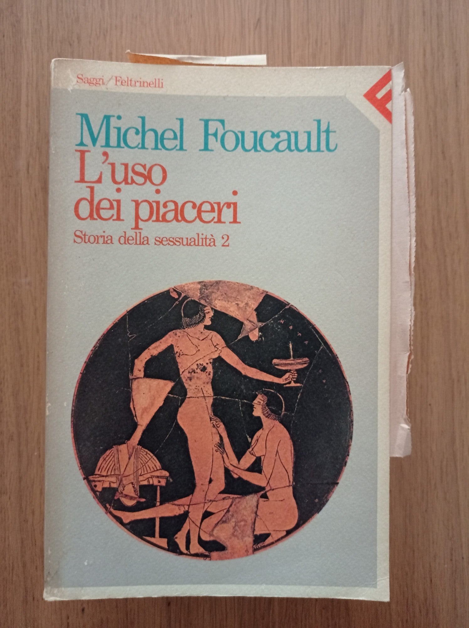 L' uso dei piaceri : Storia della sessualità, 2 - copertina