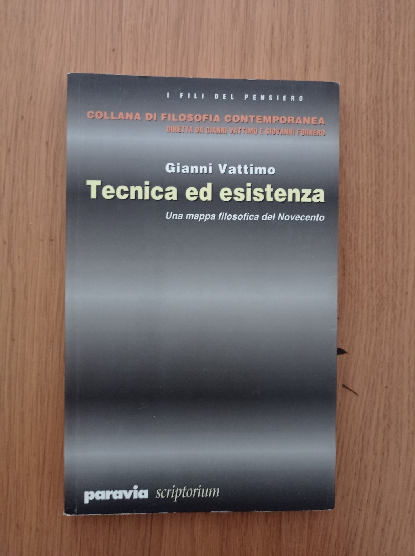 Tecnica ed esistenza. Una mappa filosofica del Novecento - copertina