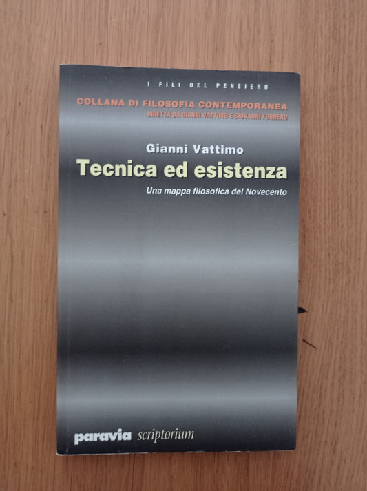 Tecnica ed esistenza. Una mappa filosofica del Novecento - copertina