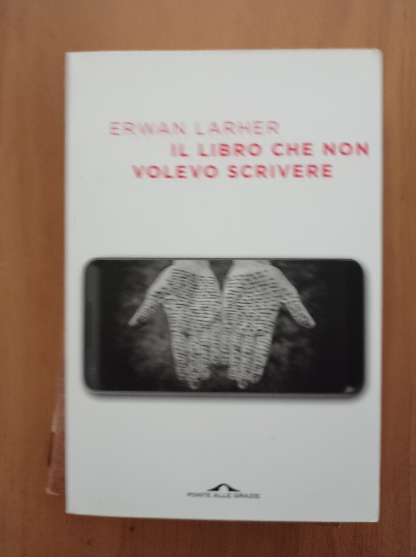 Il libro che non volevo scrivere - copertina