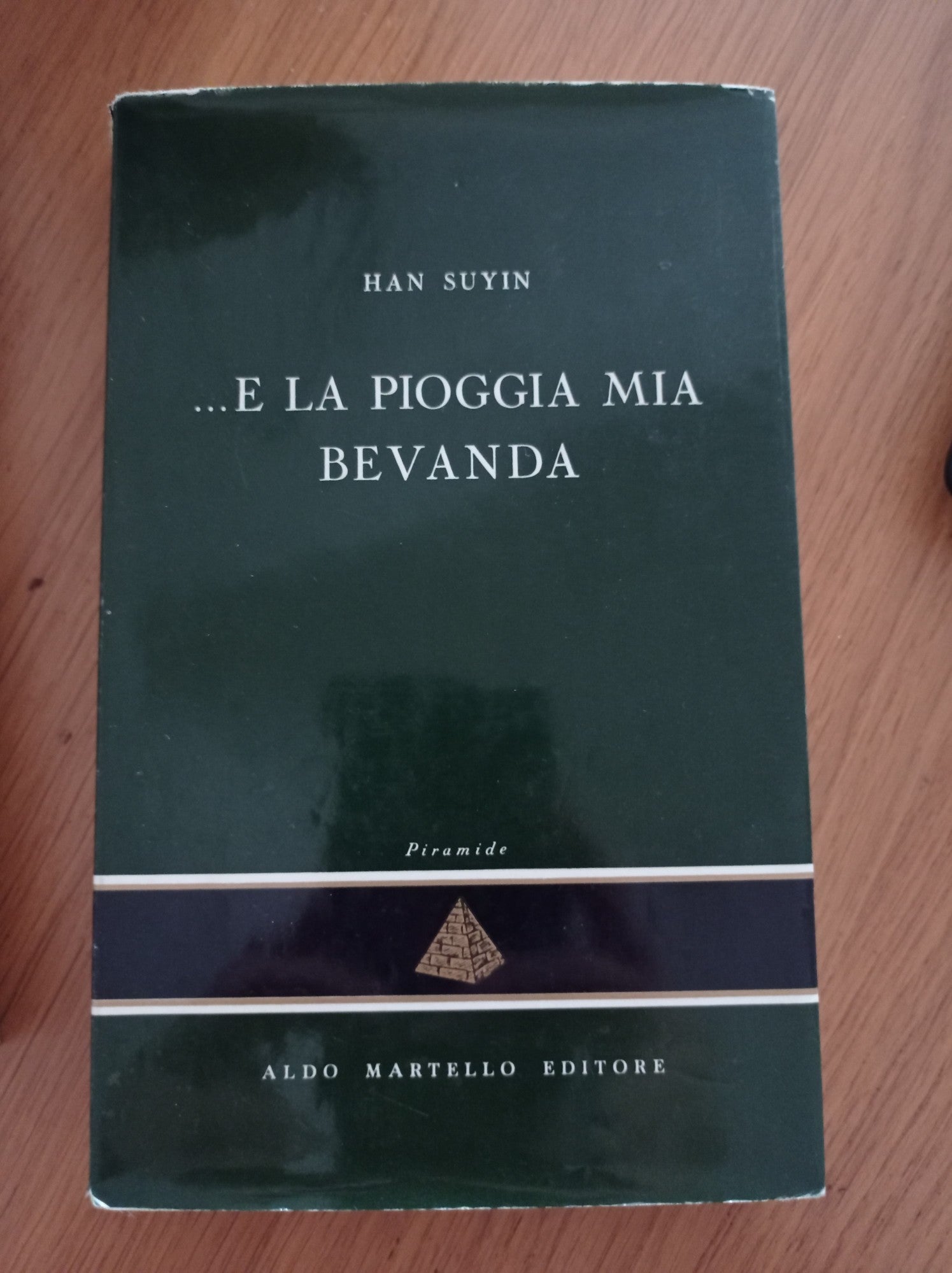 .. E la pioggia mia bevanda - copertina