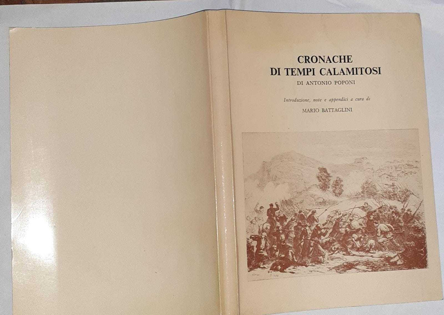 Cronache di tempi calamitosi. Storie e storielle di Acquapendente e dintorni dal 1860 al 1870. Introduzione, note e appendici a cura di Mario Battaglini - copertina