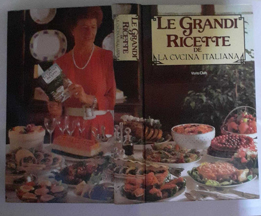 Le grandi ricette de la cucina italiana - copertina