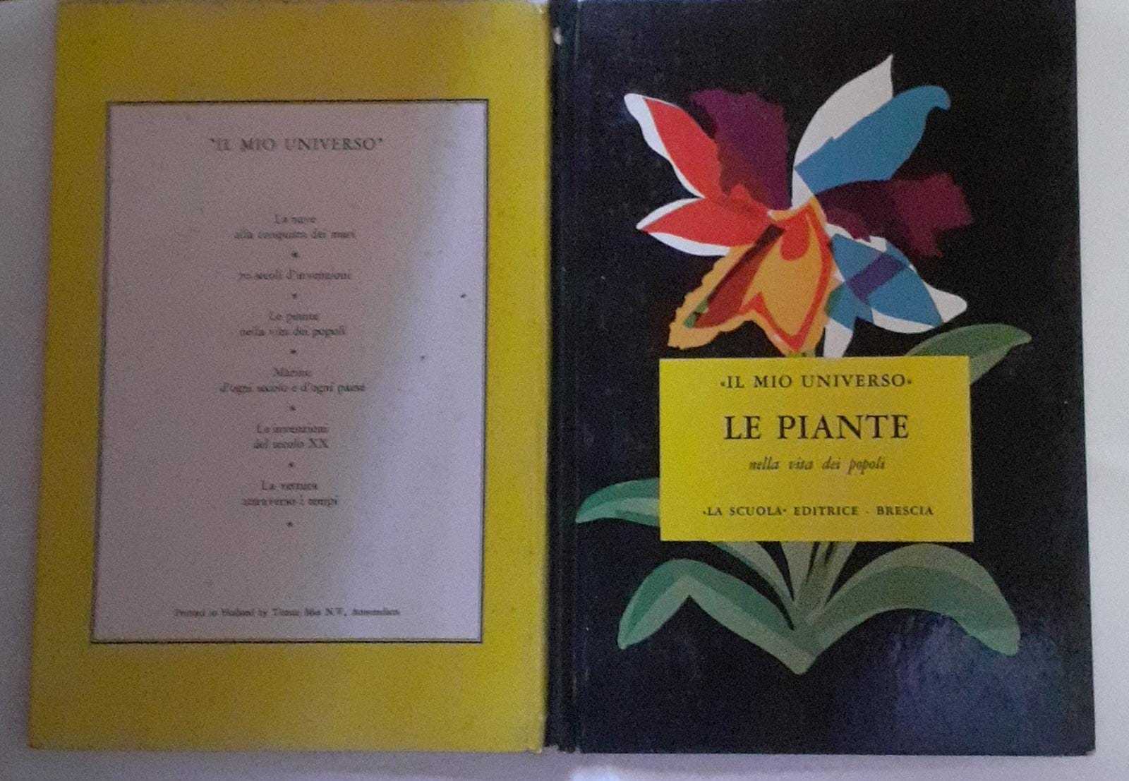 Le piante nella vita dei popoli - copertina