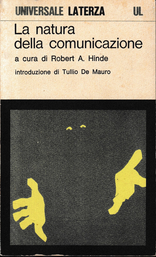 La natura della comunicazione - copertina