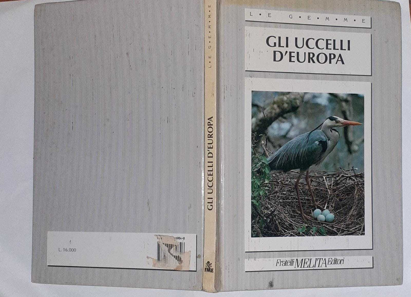 Gli uccelli d'Europa - copertina