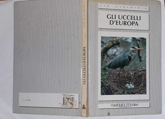 Gli uccelli d'Europa - copertina