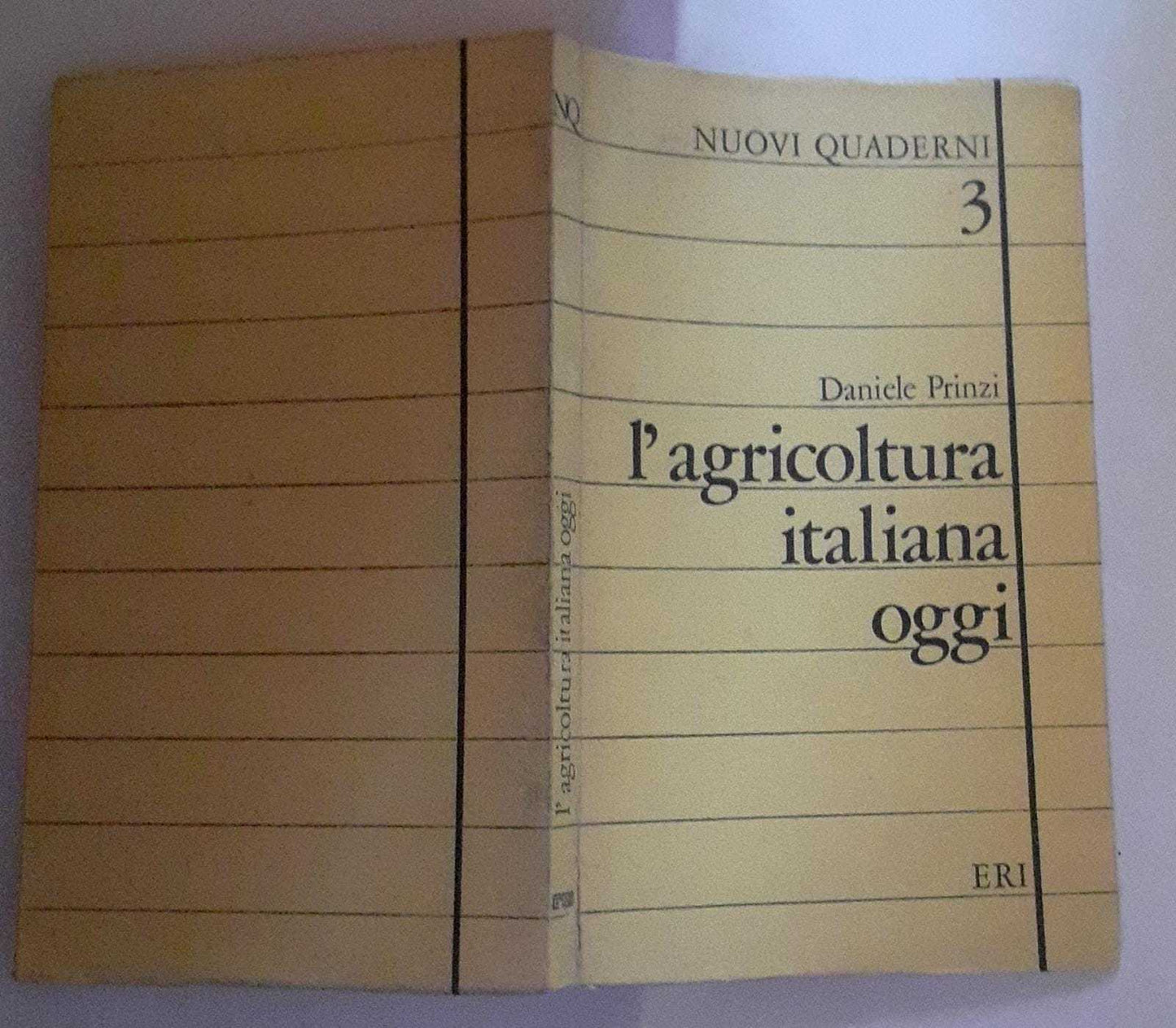 L' agricoltura italiana oggi - copertina
