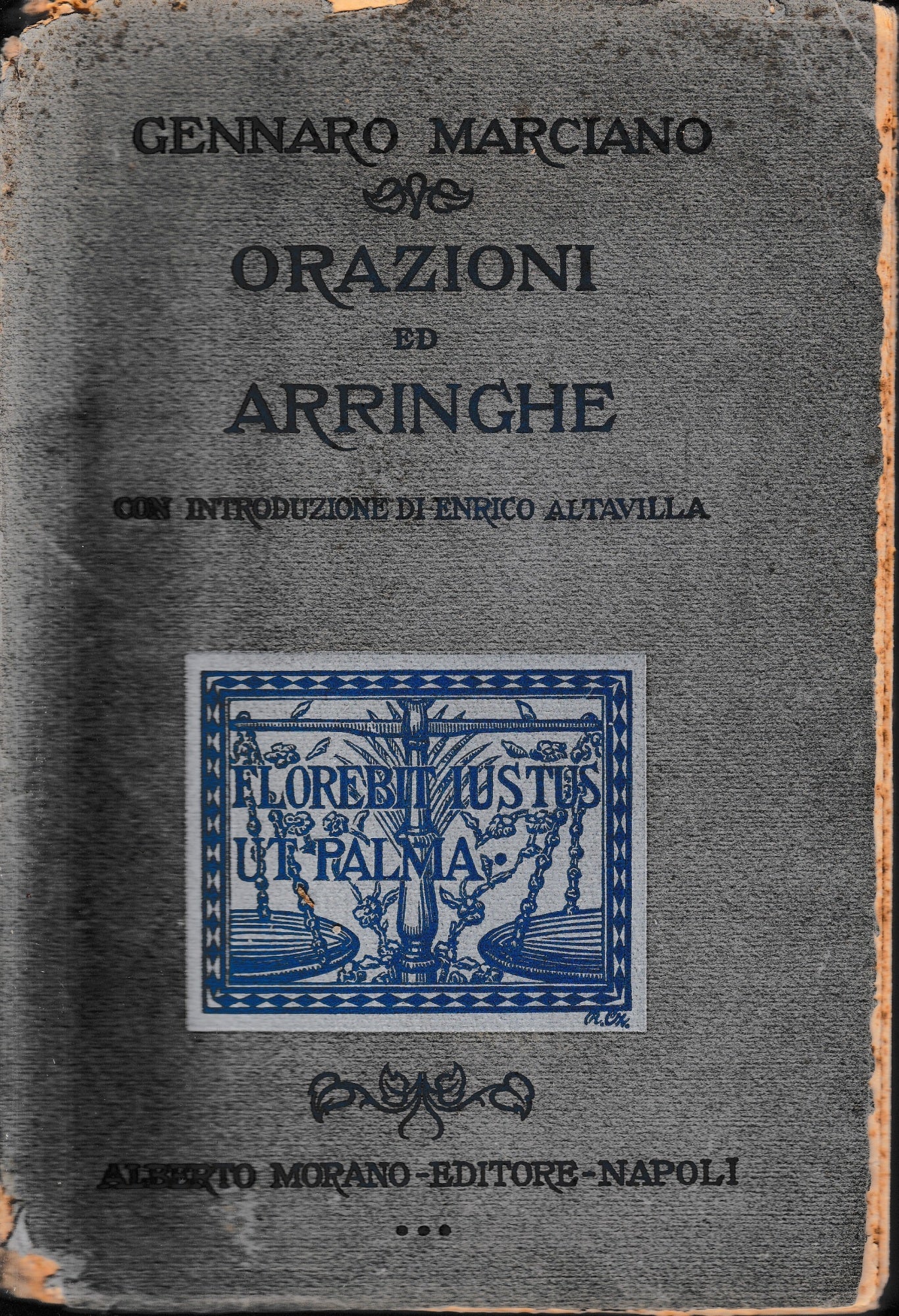 Orazioni ed arringhe. Con prefazione di Enrico Altavilla - copertina