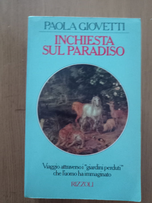 Inchiesta sul paradiso - copertina