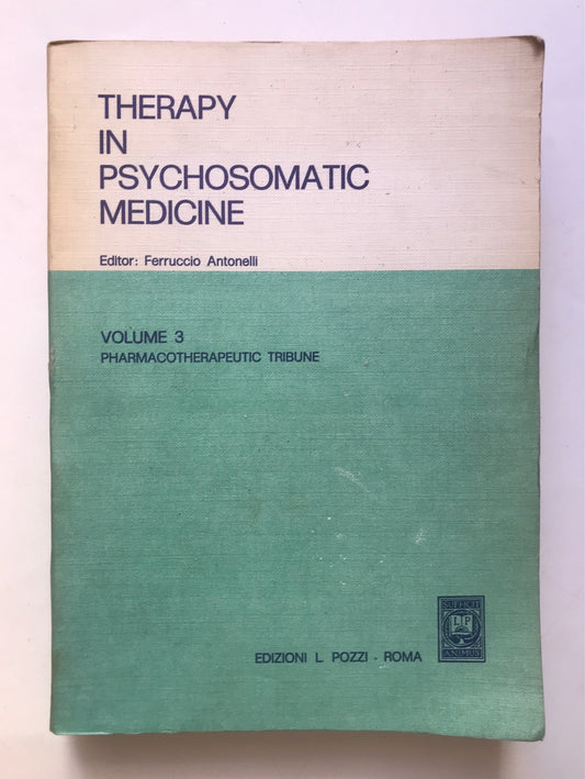 Therapy in Psychosomatic Medicine - Volume 3 - copertina