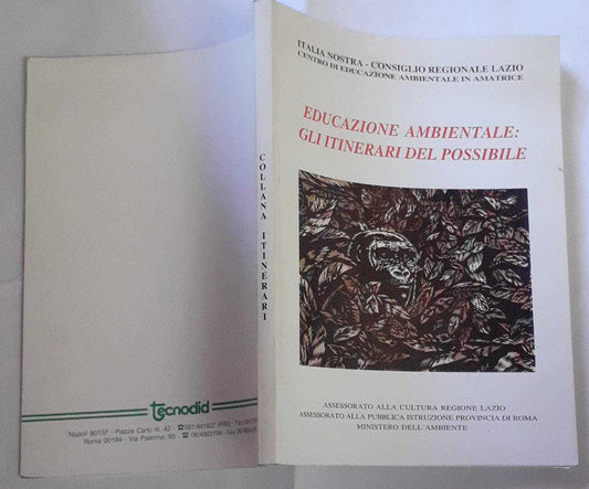 Educazione ambientale: gli itinerari del possibile - copertina