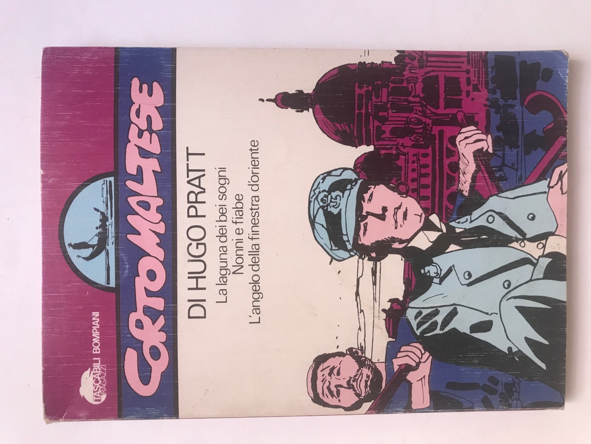Corto Maltese: La laguna dei bei sogni - Nonni e fiabe - L'angelo della finestra d'Oriente - copertina