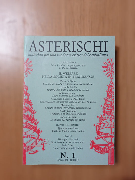 Asterischi: Il welfare nella società in transizione - copertina