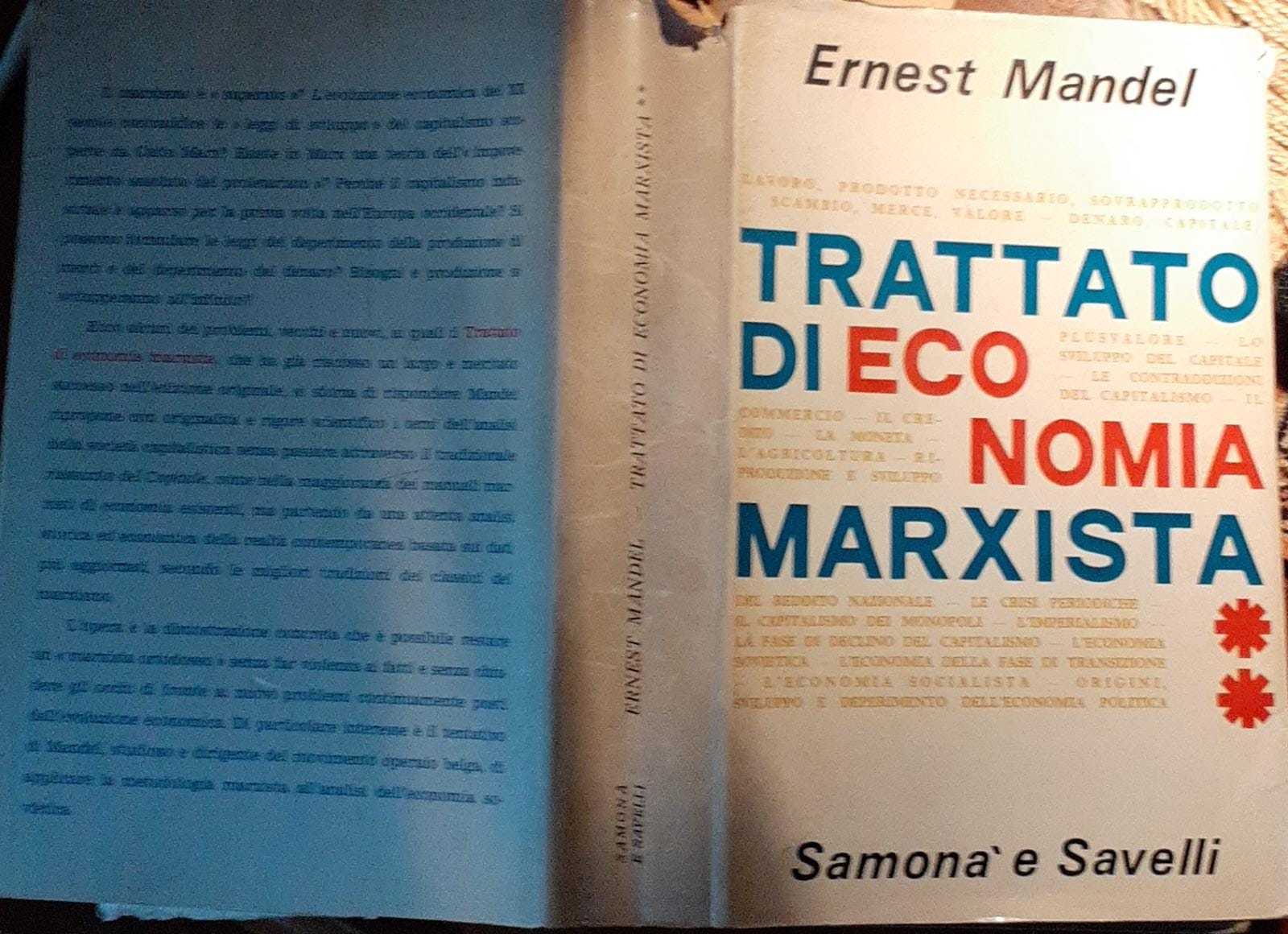 Trattato di economia Marxista. Volume secondo - copertina