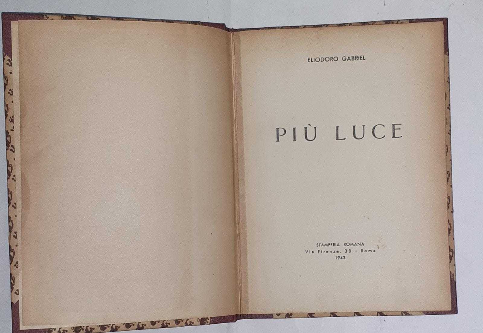 Piu' luce - copertina