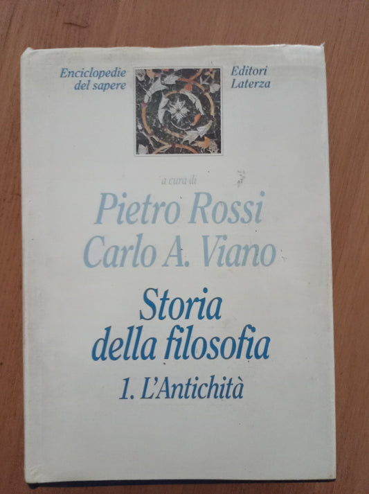 Storia della filosofia. L\'Antichità (Vol. 1) - copertina