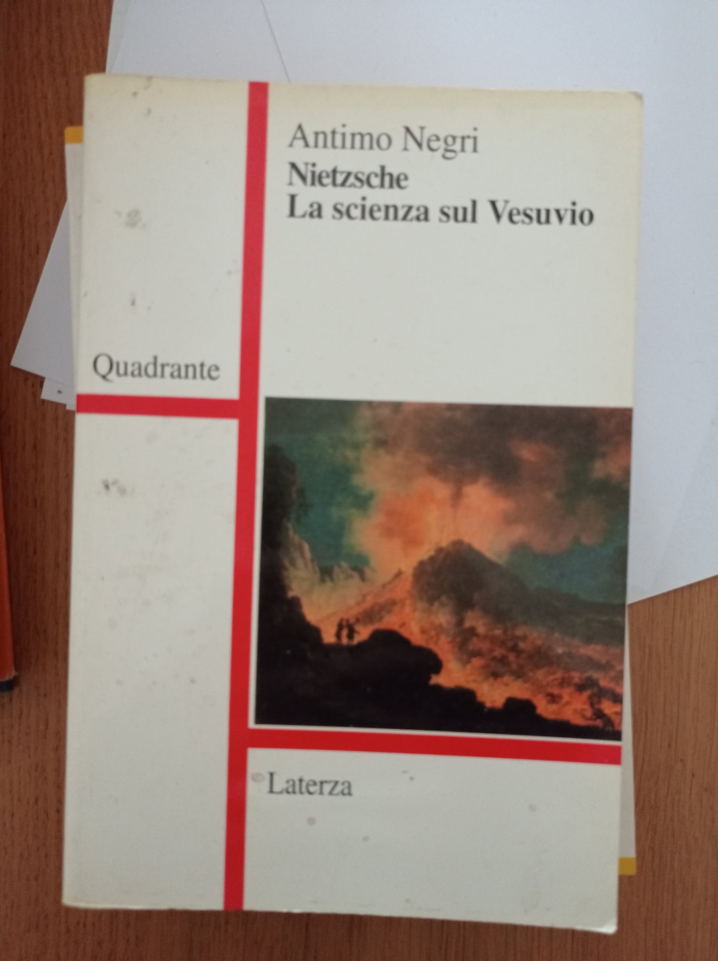 Nietzsche. La scienza sul Vesuvio - copertina