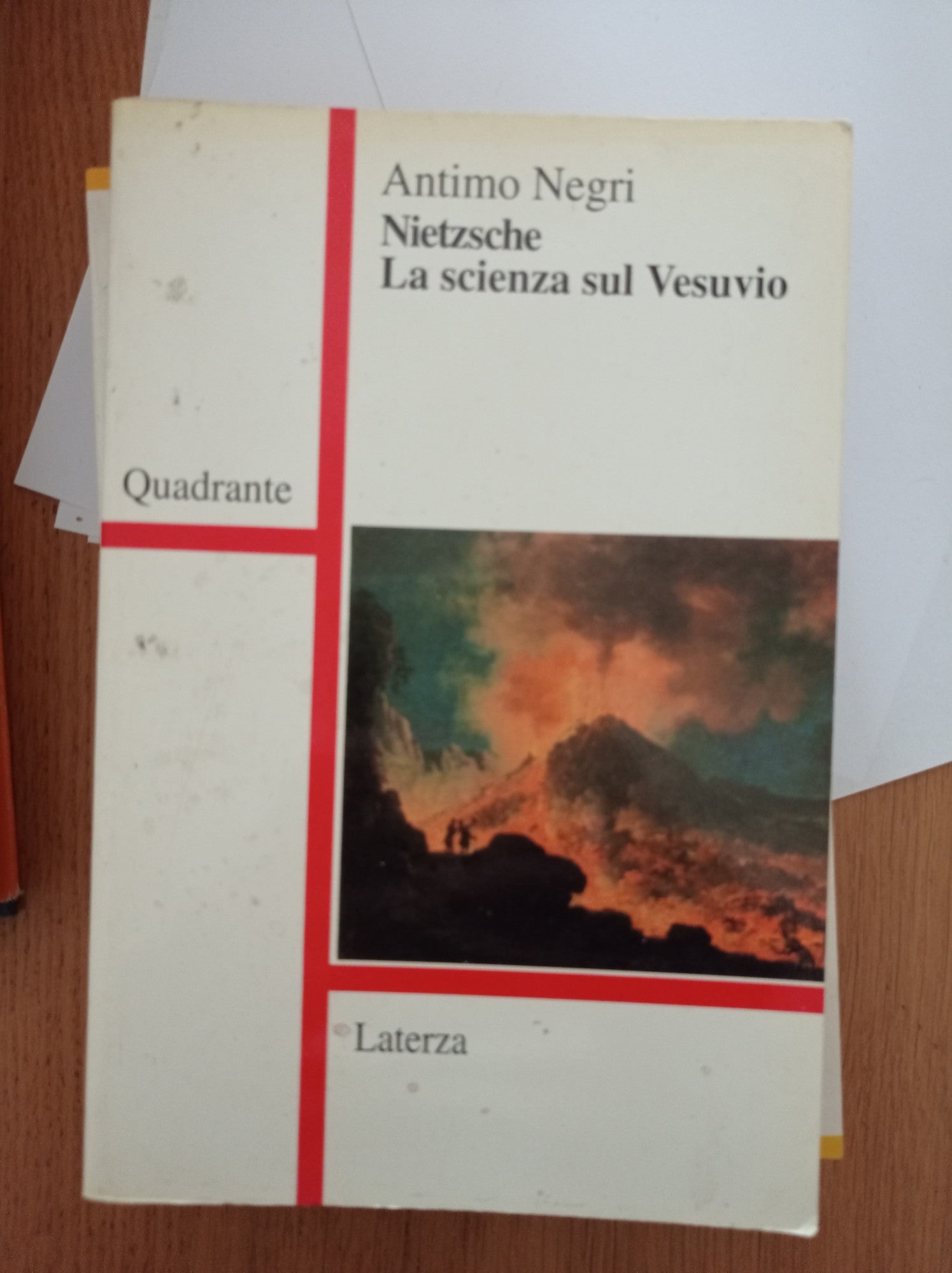 Nietzsche. La scienza sul Vesuvio - copertina