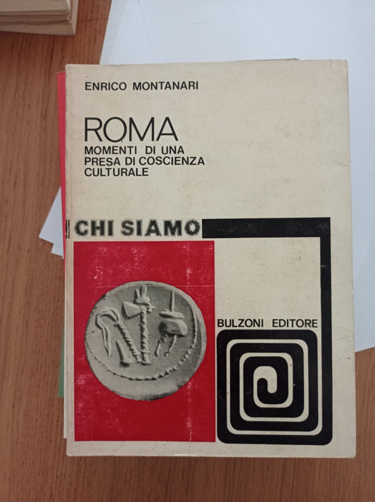 Roma momenti di una presa di coscienza culturale - copertina