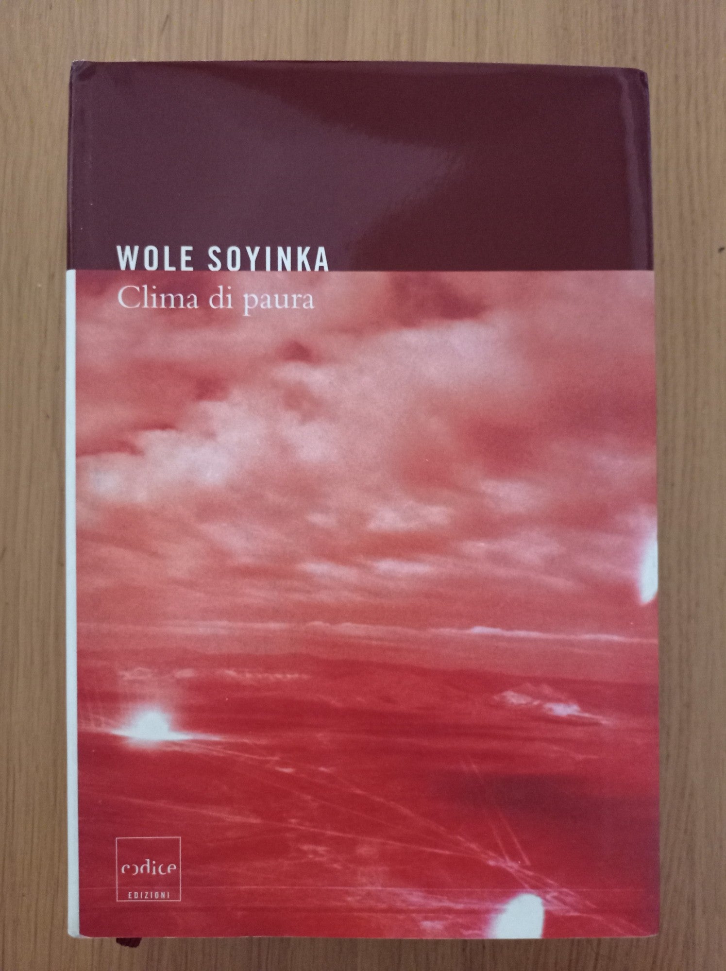 Clima di paura - copertina