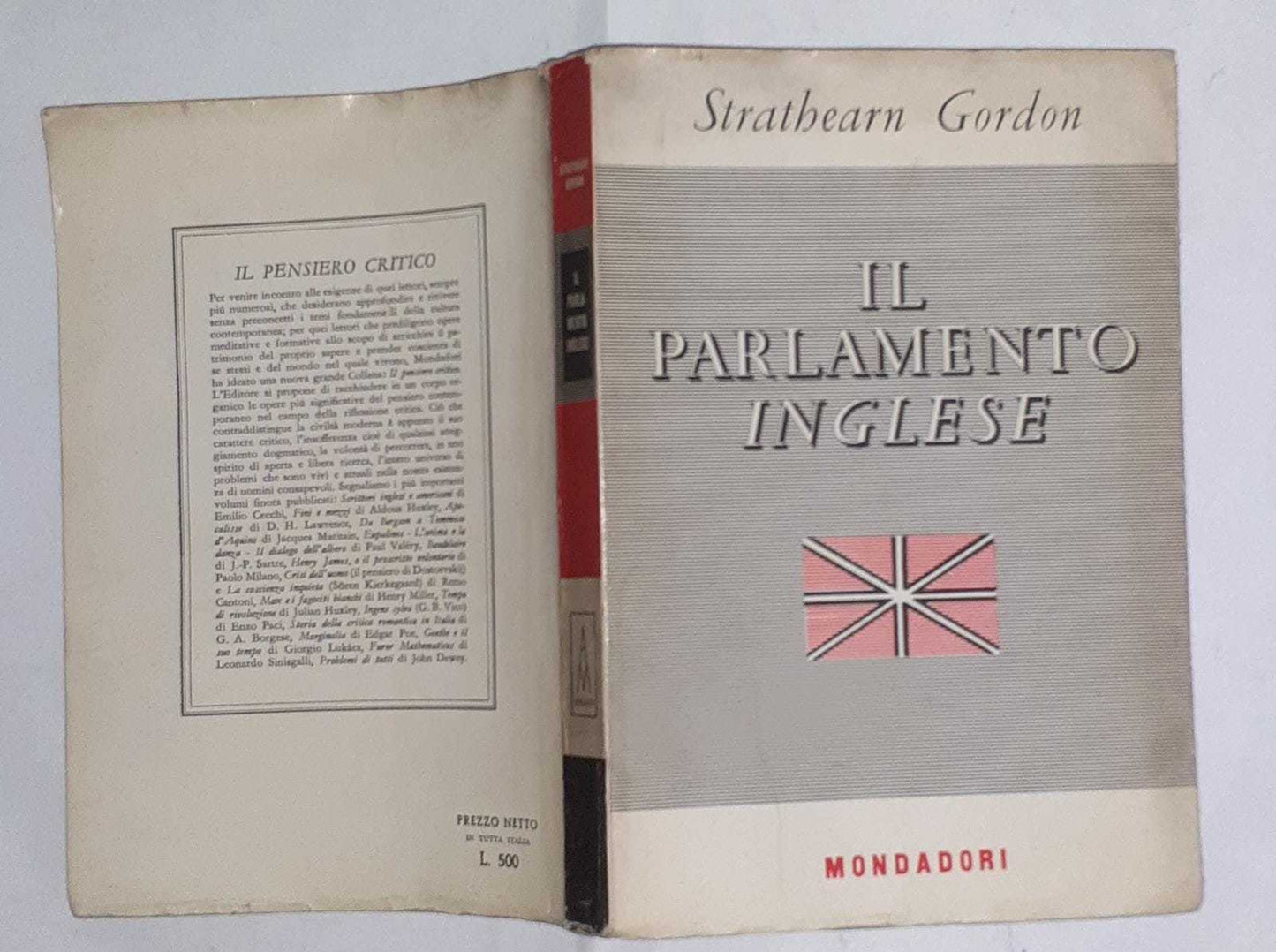 Il parlamento inglese - copertina