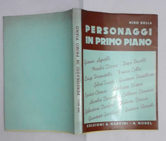 Personaggi in primo piano - copertina