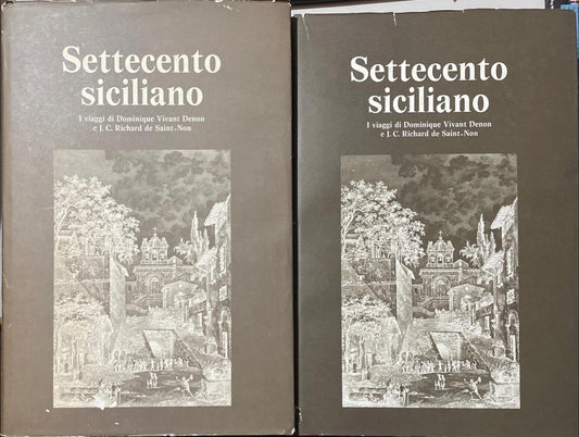 Settecento siciliano (2 volumi) - copertina