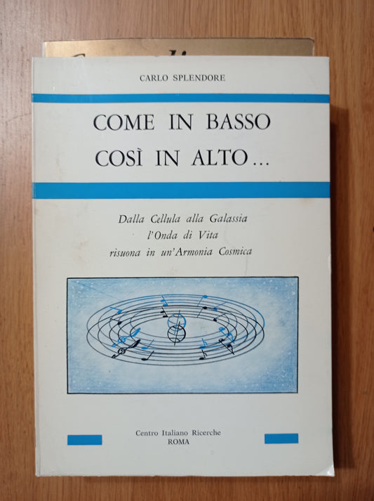 Come in basso così in alto .. - copertina
