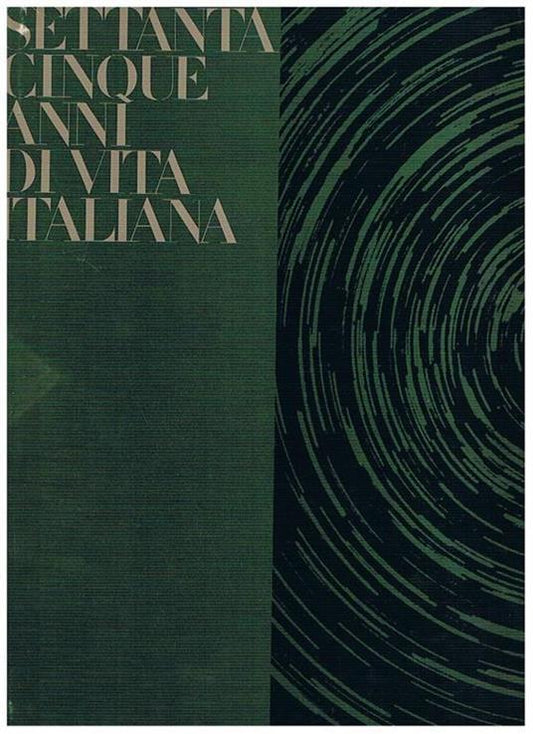 Settantacinque anni di vita italiana - copertina