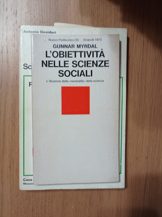 L' obiettività nelle scienze sociali - copertina
