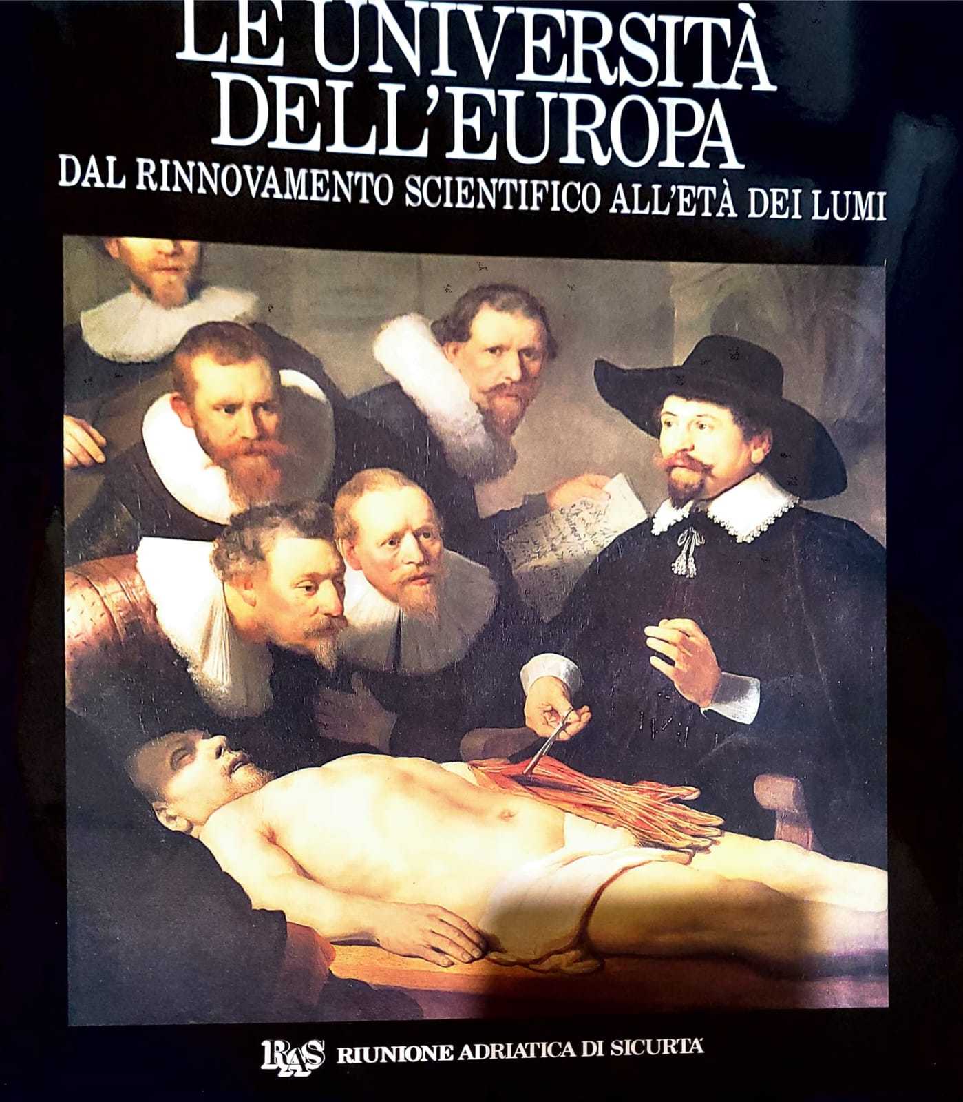 Le università dell'Europa - dal rinnovamento scientifico all'età dei lumi - copertina