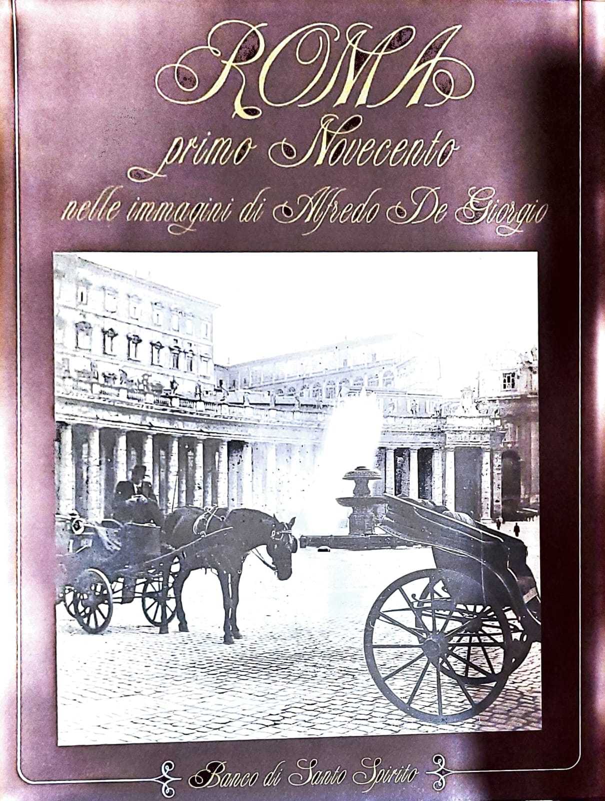 Roma - primo novecento nelle immagini di Alfredo de Giorgio - copertina