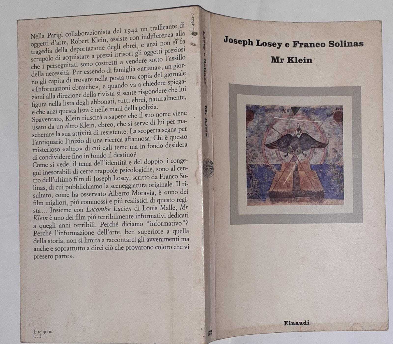 Mr Klein - copertina