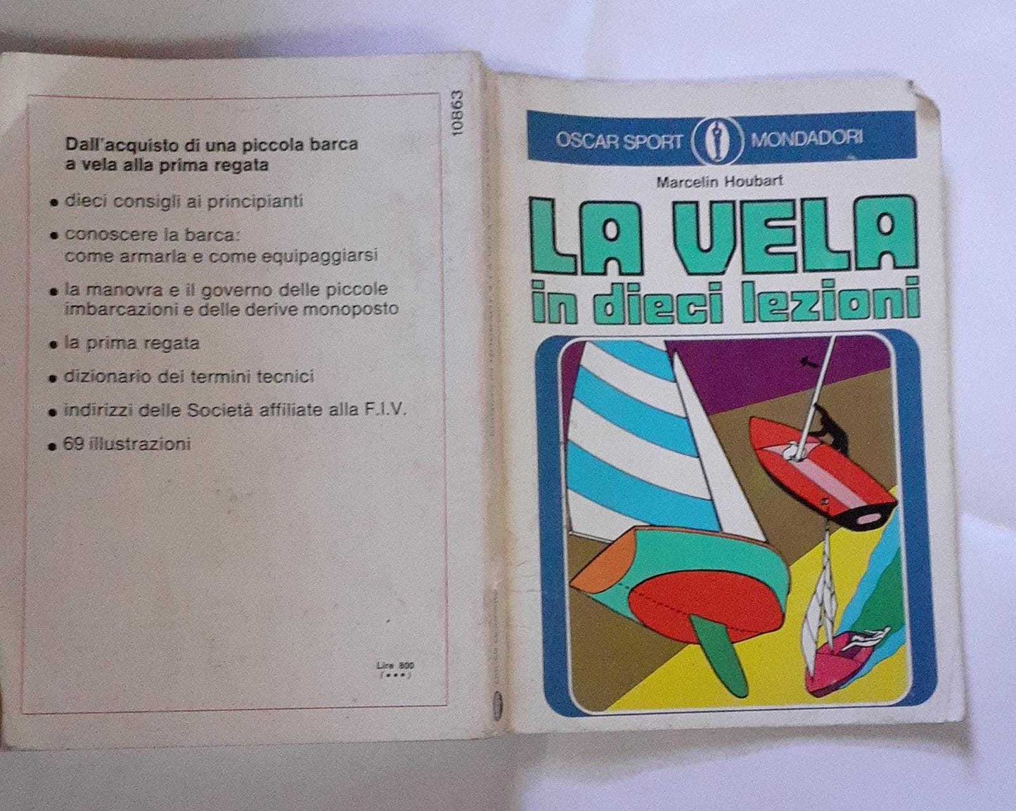 La vela in dieci lezioni - copertina