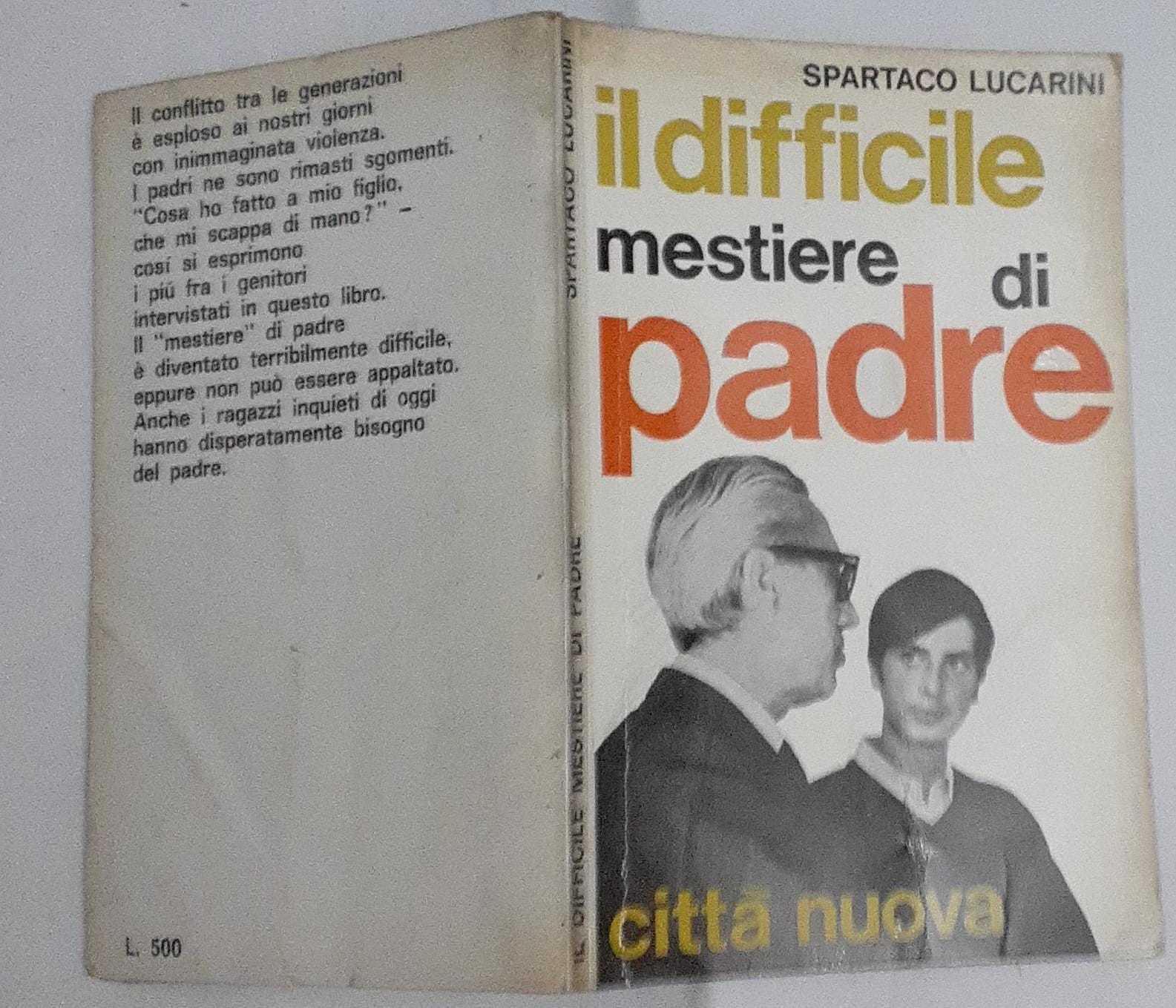 Il difficile mestiere di padre - copertina