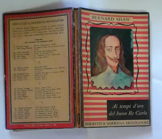 Ai tempi d'oro del buon Re Carlo. Commedia in tre atti - copertina