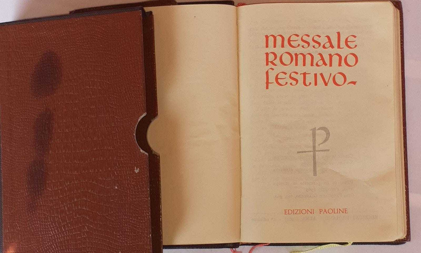 Messale romano festivo - copertina