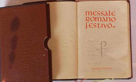 Messale romano festivo - copertina