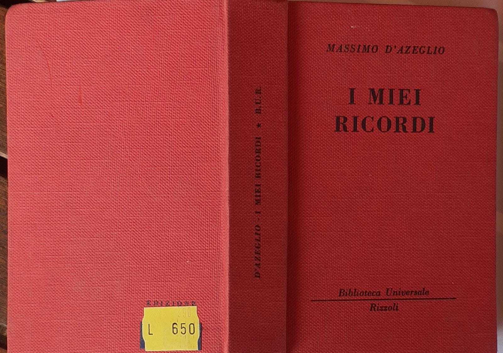 I miei ricordi - copertina