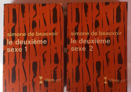 Le deuxieme sexe Volume I II - copertina