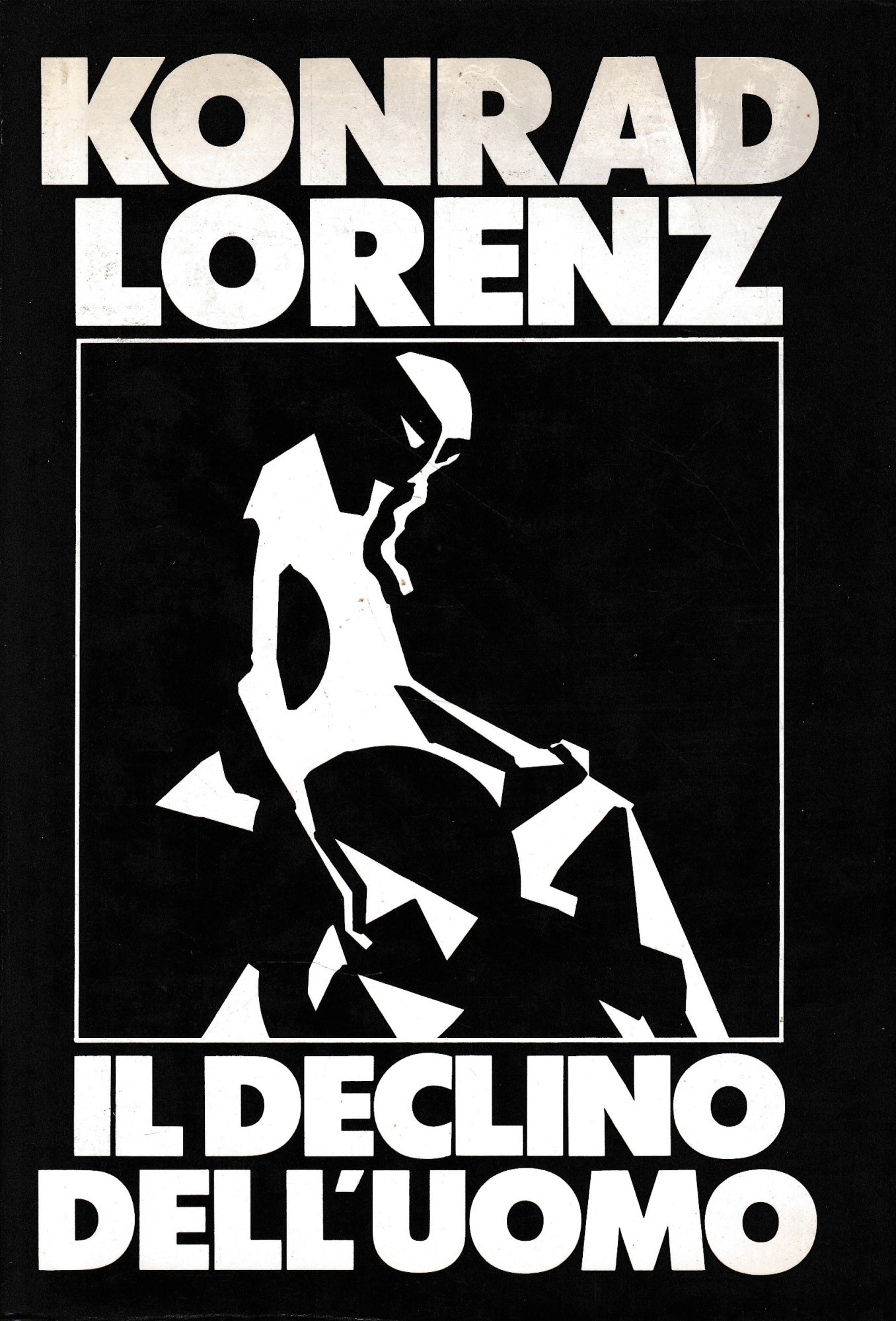 Il declino dell'uomo - copertina