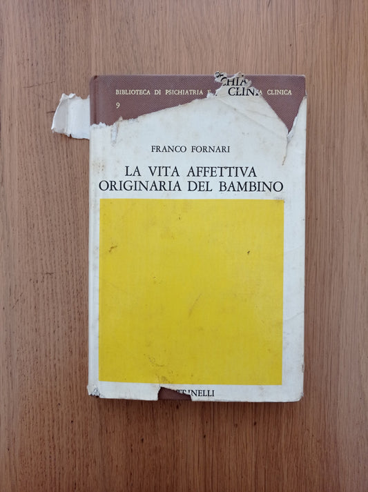 La vita affettiva originaria del bambino - copertina